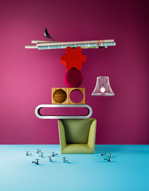Creative Balance, design concept Fonte: 100percentdesign.co.uk